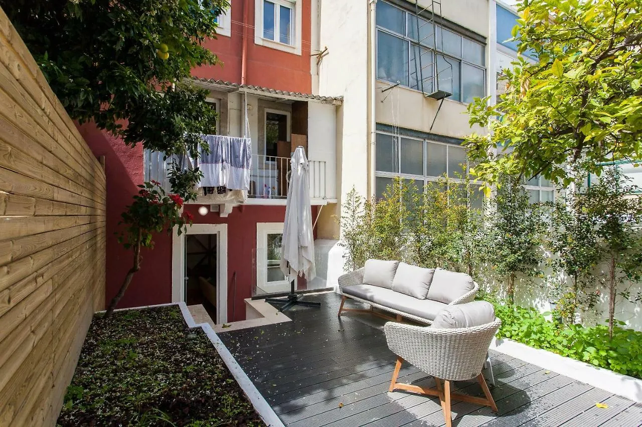 Apartmán Charming Terrace - Liberdade Lisboa 0*,